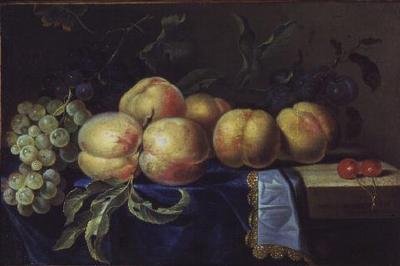 Still Life of Fruit by Paul Liegeois